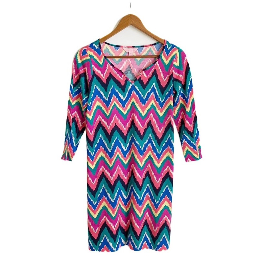 Lilly Pulitzer Gretchen Pima Cotton Shift Dress - Picture 8 of 14